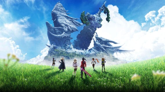 Op de rug van titanen in Xenoblade Chronicles 3