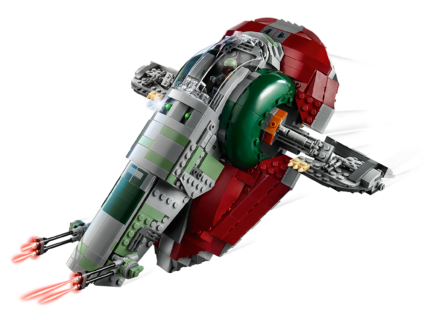 Vlieg in de Slave 1 door de geschiedenis van LEGO Star Wars